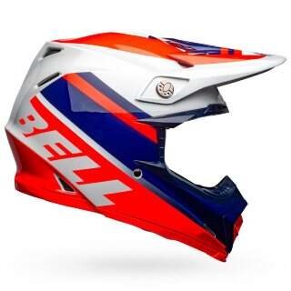Шлем Bell MOTO-9 MIPS PROPHECY GLOSS INFRARED/NAVY/GRAY
