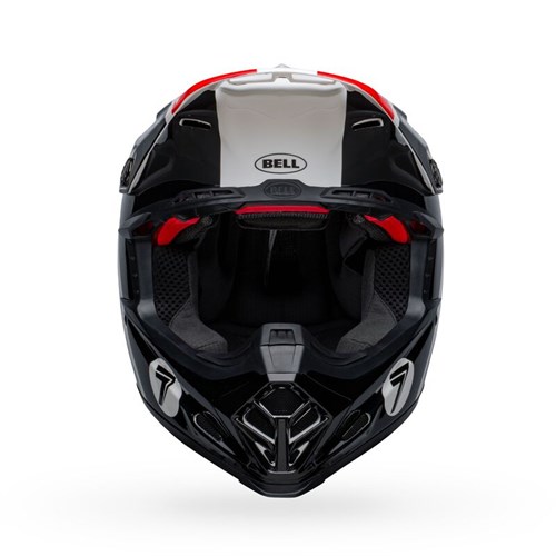 Шлем BELL MOTO-9 FLEX SEVEN GALAXY GLOSS BLACK/WHITE/RED - фото 5899