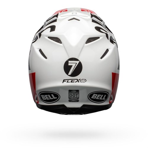 Шлем BELL MOTO-9 FLEX SEVEN GALAXY GLOSS BLACK/WHITE/RED - фото 5901