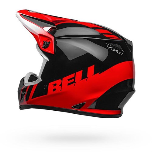 Шлем Bell MX-9 MIPS DASH GLOSS RED/BLACK - фото 6023