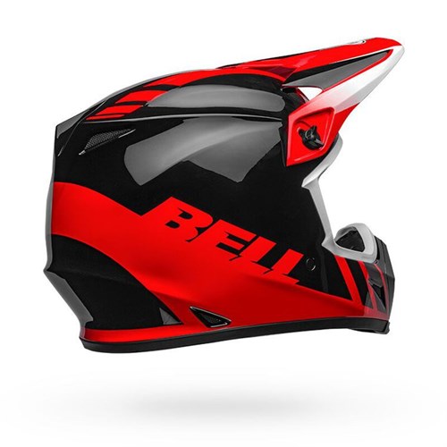 Шлем Bell MX-9 MIPS DASH GLOSS RED/BLACK - фото 6025